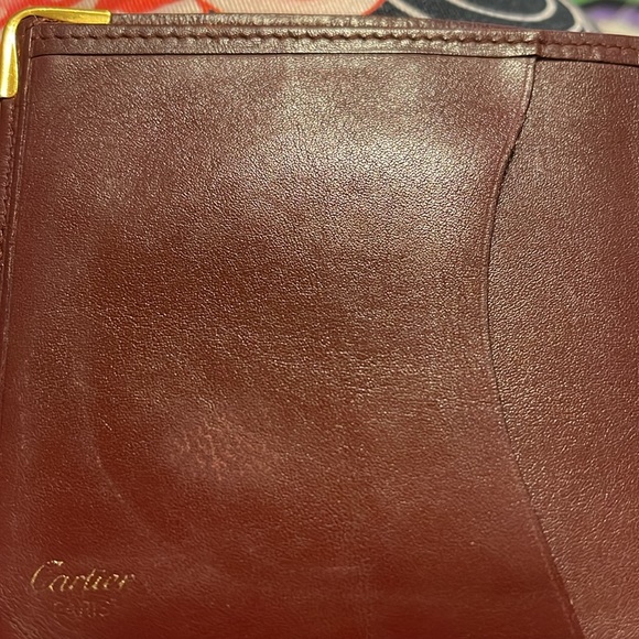 Cartier vintage trotter leather wallet - Picture 6 of 6